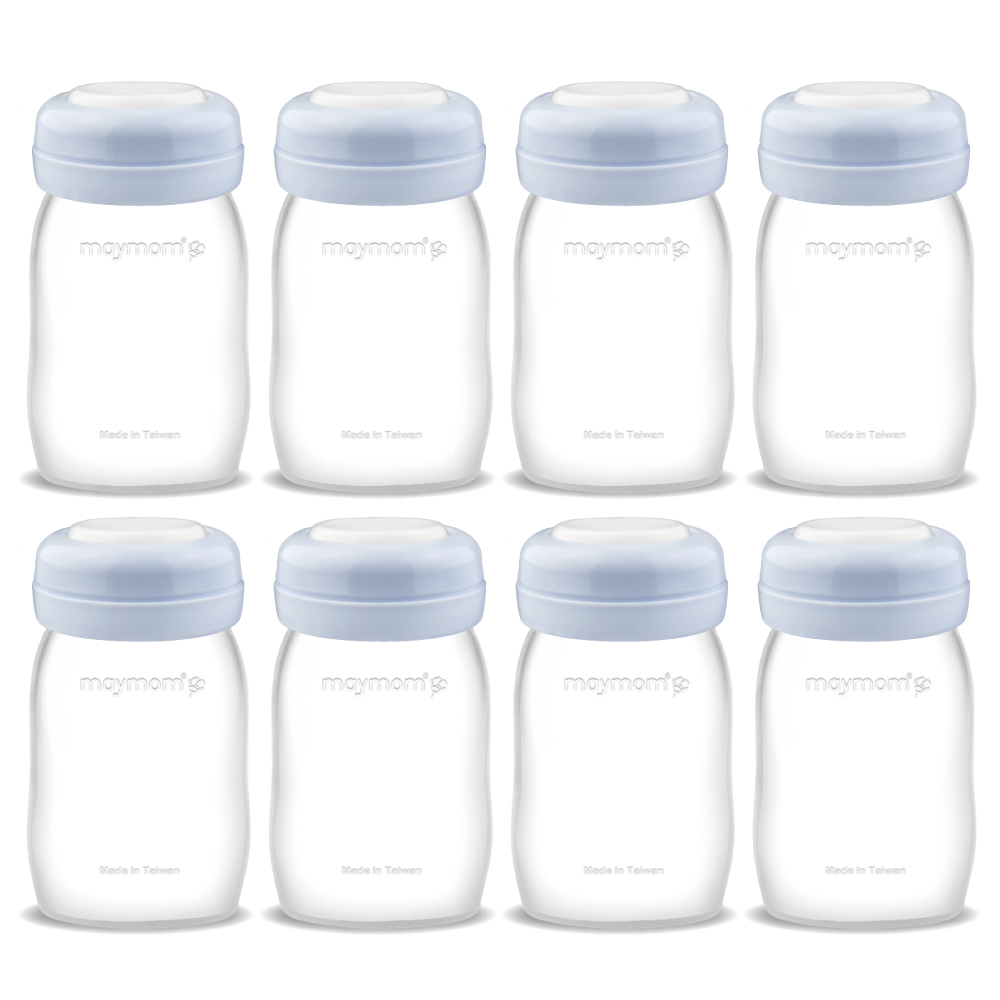 Maymom Wide Neck Breastmilk Collection n Storage Bottle 5.4 oz; Re-markable SureSeal Disc. Fits Spectra S2 Spectra S1 Spectra 9
